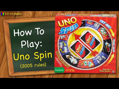 How to play Uno Spin