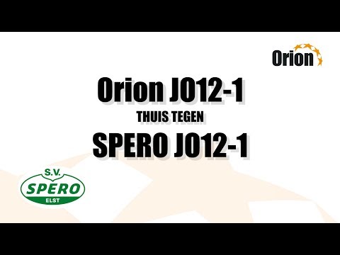 Orion JO12-1 vs SPERO JO12-1 (09-03-2019) HD 1080p60