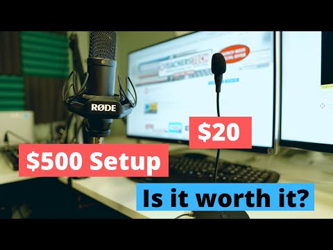 Is It Worth It 500 Audio Setup Vs 20 USB Mic