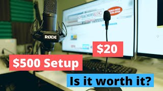 Is It Worth It? - $500 Audio Setup Vs $20 USB Mic
