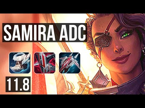 SAMIRA & Alistar vs TAHM KENCH & Senna (ADC) | 66% winrate, 5/2/8 | KR Challenger | v11.8