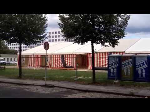 Areal am Dresdner Hauptbahnhof wird Notunterkunft für Asylbewerber