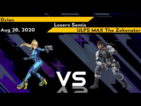 [Smash Ultimate] XeNOwifi 24 (L.Semis) - Dylan vs ULFS MAX  The Zekenator