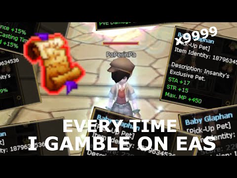[Insanity Flyff] Every time I gamble on Epic Awakening Scrolls