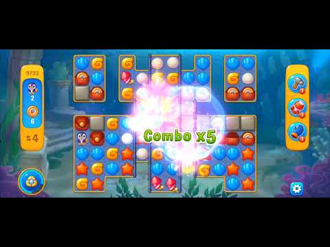 Fishdom Easy Level 9733 (with ingame boosters) @choraelmin