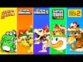 Evolution of Final Bosses in 2D Super Mario Games (1985-2022)