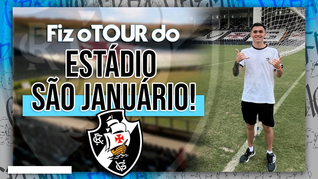 Watch Now TOUR PELO ESTÁDIO SÃO JANUÁRIO DO VASCO! TOUR PELO ESTÁDIO SÃO JANUÁRIO DO VASCO!