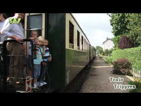 Steam train - Steamloco VSM stoomtrein 528053 from Apeldoorn to Eerbeek