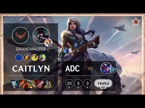 Caitlyn ADC vs Vayne - EUW Grandmaster Patch 12.2