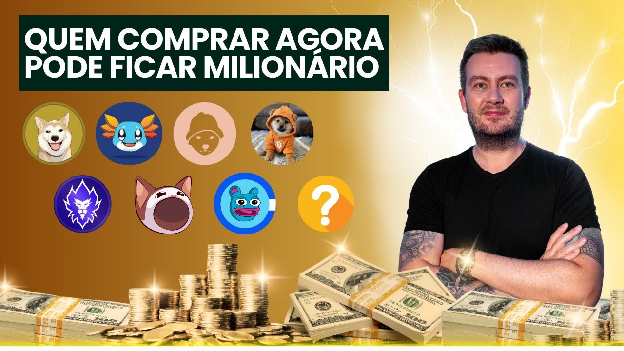 TOP 13 CRIPTO MEMECOINS QUE PODEM FAZER MAIS DE 1500% EM 100 DIAS (ÚLTIMA CHANCE)