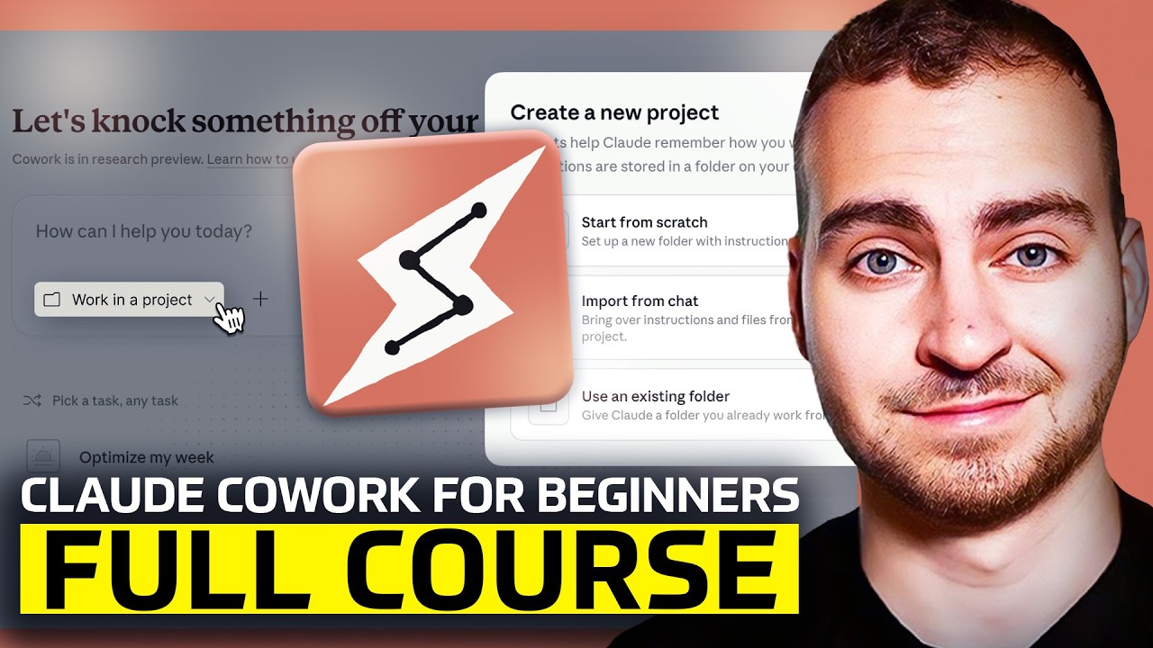 Claude Cowork - Full Course for Beginners