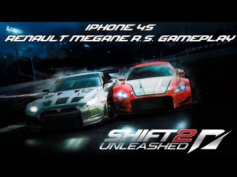 SHIFT 2 Unleashed on iPhone 4S - Renault Megane R.S. Gameplay