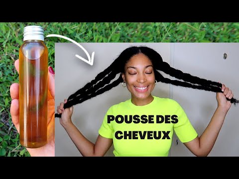 DIY OIL MIX POUR LA POUSSE DES CHEVEUX | Cheveux Crépus plus Longs et plus Forts ! Video