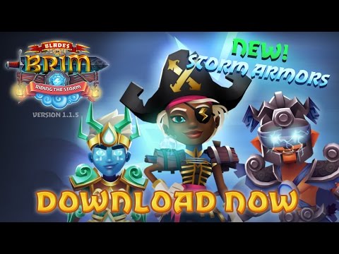 Blades of Brim - Riding the Storm Update Trailer - New Armors