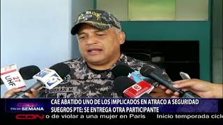 Cae abatido uno de los implicados en atraco a seguridad suegros Presidente Medina