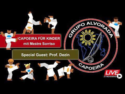 Capoeira für Kinder - Mit Mestre Sorriso / Livestream