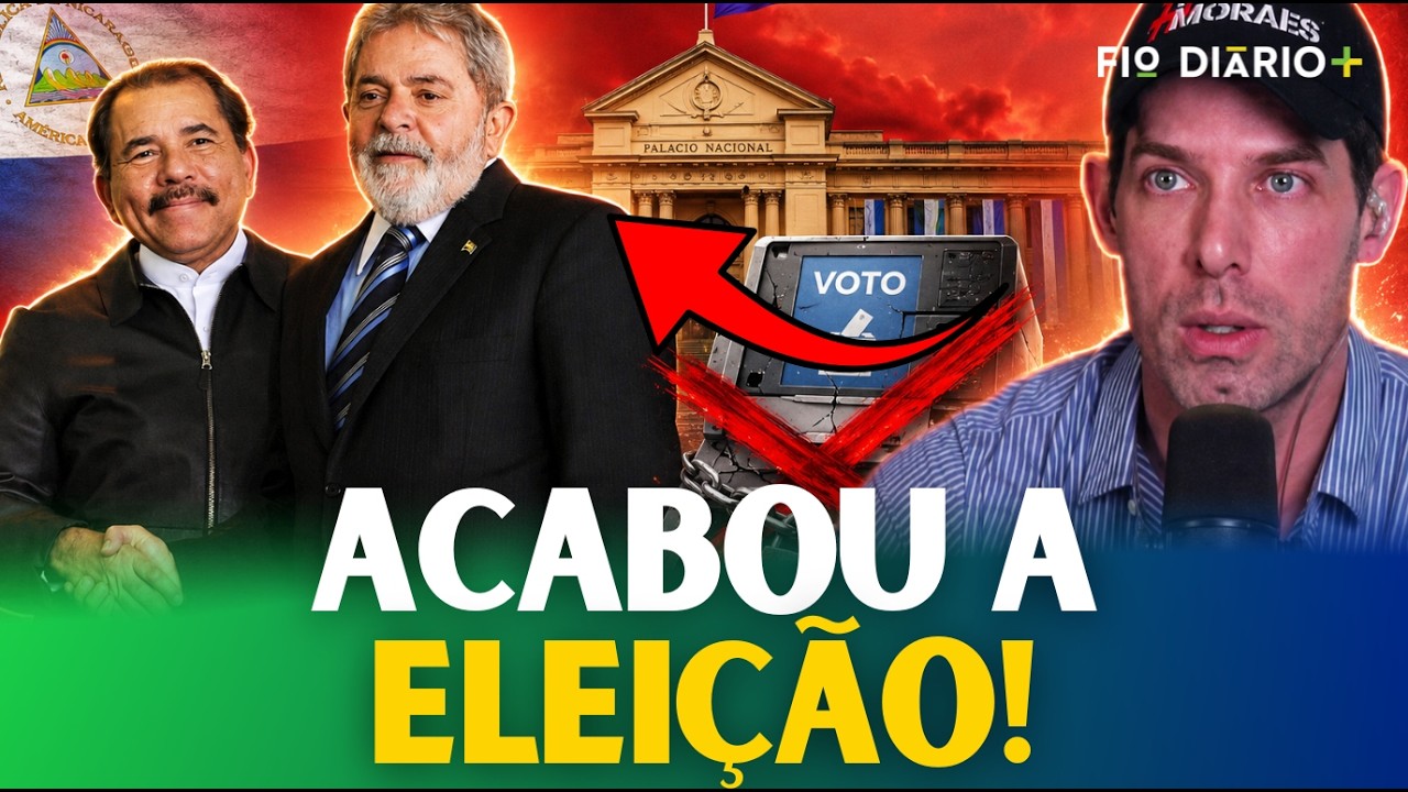 NICARÁGUA SEM ELEIÇÕES: AMIGO DE LULA ESCANCARA A DITADURA