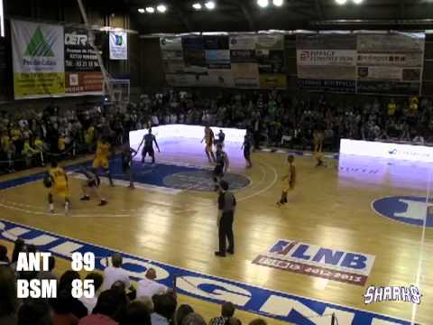 Double prolongation Boulogne/Mer - Antibes Sharks [Playoffs 1/4 de Finale match 3]