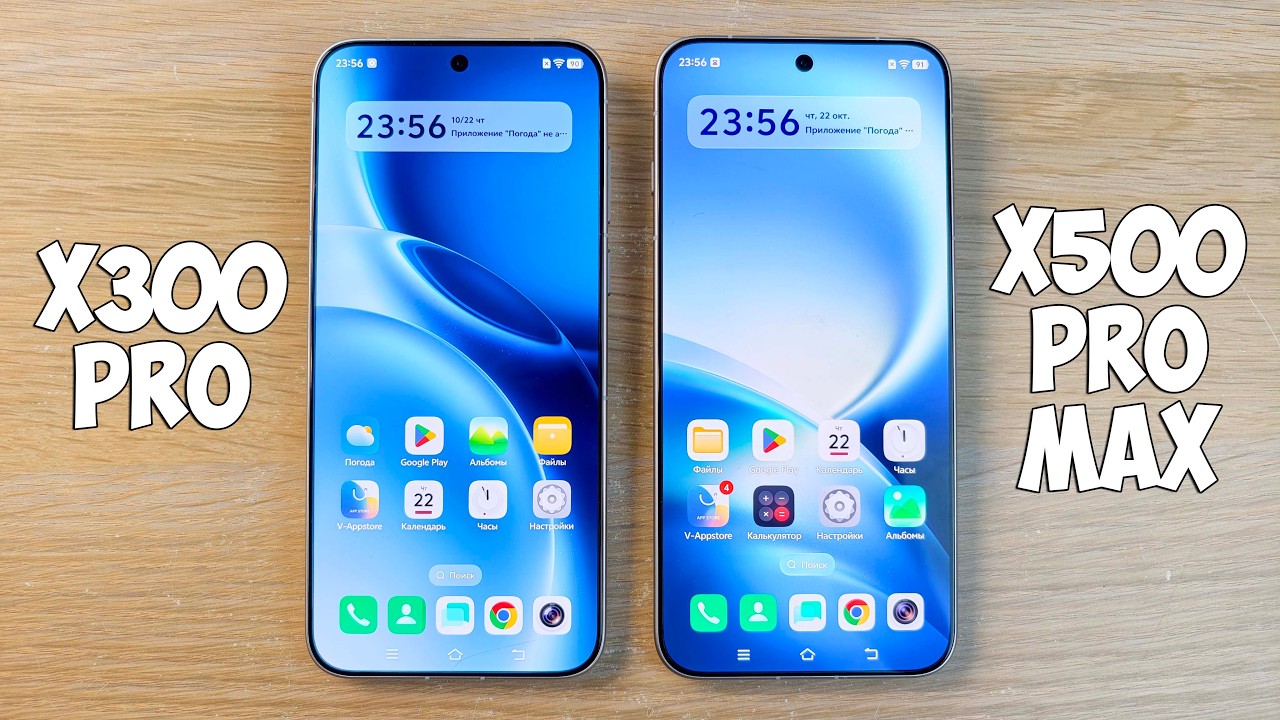 VIVO X300 PRO VS VIVO X500 PRO MAX - ЧТО ВЫБРАТЬ? ПОЛНОЕ СРАВНЕНИЕ!