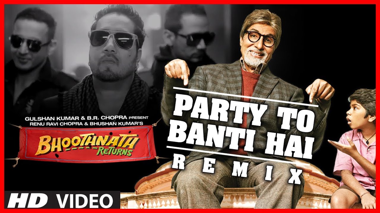 Party Toh Banti Hai (Remix) Lyrics | Bhoothnath Returns | Mika Singh, Meet Bros Anjjan, Palash Muchhal | Meet Bros Anjjan