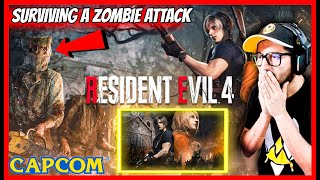SURVIVING A ZOMBIE ATTACK / RESIDENT EVIL 4 WALKTHROUGH GAMEPLAY / CLASSIFIED YT