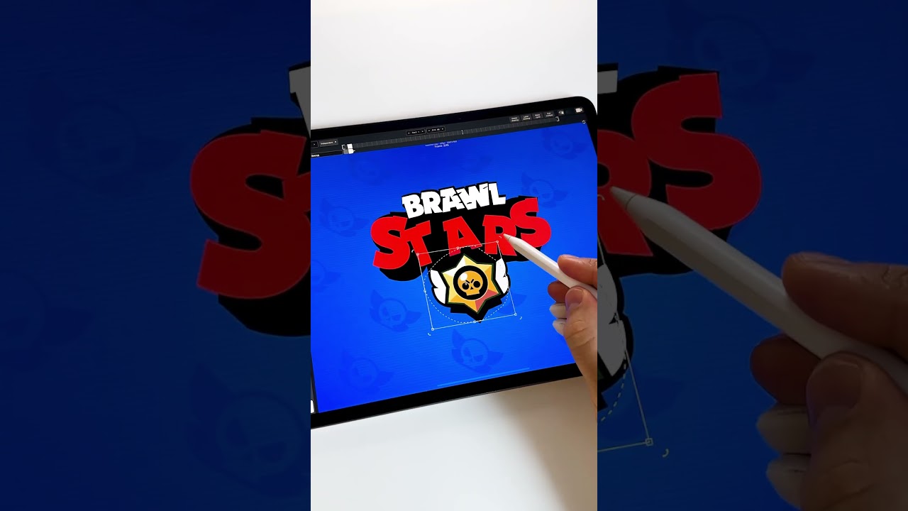 Tap follow and stay tuned! #animation #logoanimation #logomotion #brawlstars #ipadart