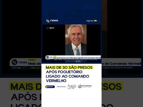 Mais de 30 são presos após foguetório ligado ao Comando Vermelho – 06/11/2025 – Lig News