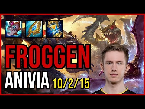 FROGGEN - ANIVIA vs. XERATH Mid | NA CHALLENGER | PATCH 11.2