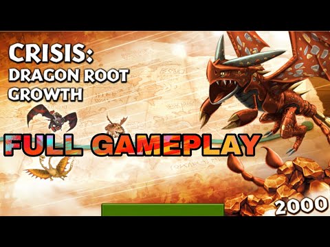 CRISIS: DRAGON ROOT GROWTH FULL GAMEPLAY - NEW GAUNTLET EVENT - Dragons: Rise of Berk