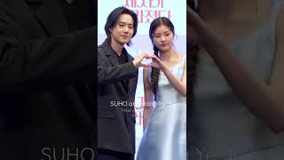 Download lagu SUHO (EXO)  and Hong Ye Ji - Press Conference 'Missing Crown Prince' #shorts #suho #hongyeji mp3