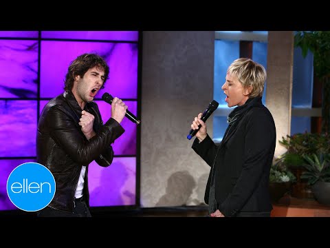 Josh Groban & Ellen Sing 'Total Eclipse of the Heart'
