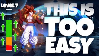 SSJ4 Gogeta How to Get Level 7 EASY