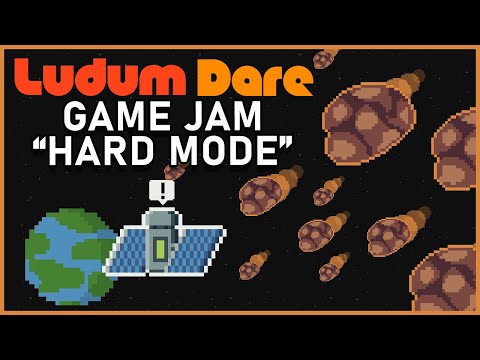 Making a game in 48 hours! - Ludum Dare 47 "Hard Mode" (Indie Game Devlog)