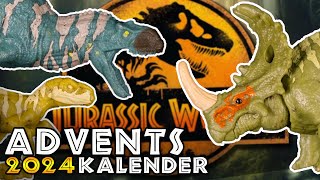 Jurassic World CHAOS THEORIE Adventskalender 2024 REVIEW von Mattel | Dinosaurier Adventskalender