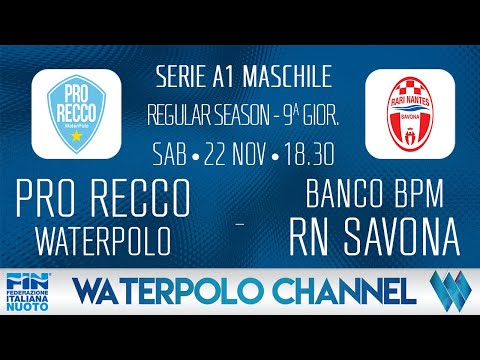 A1M 25/26 - 9ª Giornata: Pro Recco Waterpolo - Banco BPM RN Savona