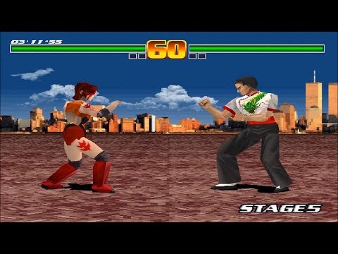 Fighter Maker [PS1] - play as Cindy Kurushima