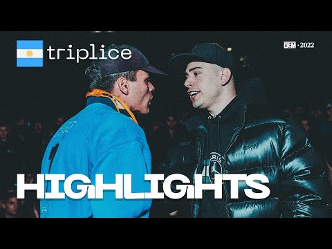MEJORES RIMAS 🔥 | tríplice 2022 @DEMArgentina highlights