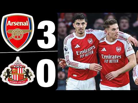 Arsenal vs Sunderland | Full Match Highlights & All Goals | Premier League