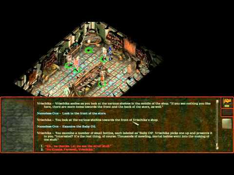 Let's Play Planescape: Torment [DE] [HD] 68 Vrischika's Curiosity Shoppe