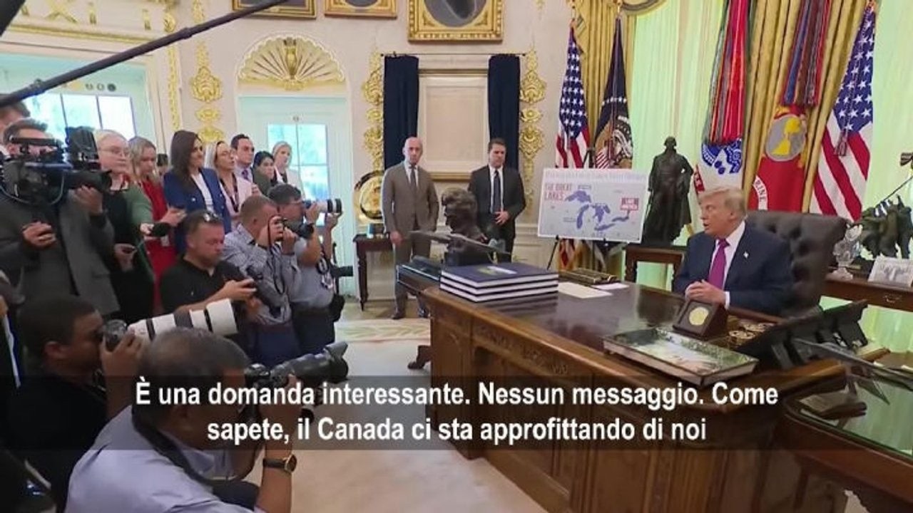 Trump cambia nome Lago Ontario in Lago America: Canada vuole essere uno Stato, ma non lo è