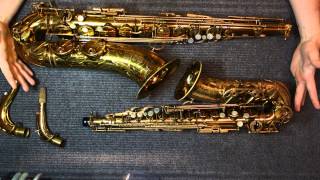 Repairman's Overview: Selmer Balanced Action Tenor & Alto Saxophone