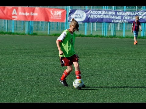 11/12/17. Girls Football Game. FC Minsk U-13(Mahnach) - FC Minsk U-14(Lis) 6-3