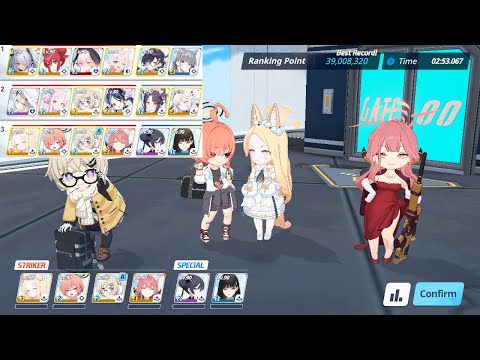 Blue Archive TA S77 Hod urban Torment 39,008,320 3 team clear