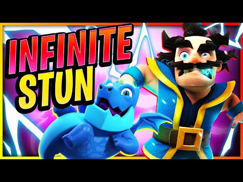 I achieved Infinite Stun in Clash Royale: THE PREQUEL