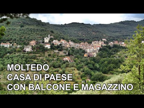 Imperia- Casa con balcone e magazzino a Moltedo