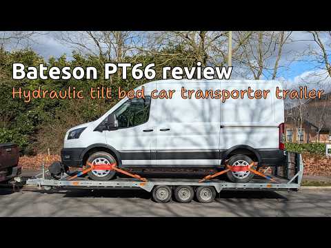 Bateson PT66 hydraulic tilt car transporter trailer review (& other PT models)