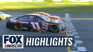 Denny Hamlin and Martin Truex Jr | 2016 Daytona 500 at Daytona