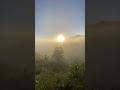 Sunrise 🌄 Hermoso amanecer en las montañas 🌄 de Cayey! PR 🇵🇷
