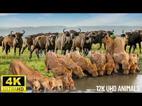4K African Wildlife： Discovering the Untamed Beauty ｜ A Stunning Glimpse into Africa's Wilderness