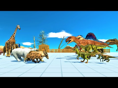 Modern mammals vs every factions animal revolt battle simulator